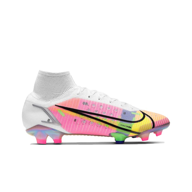Image of Nike Mercurial Superfly 8 FG White Multicolor