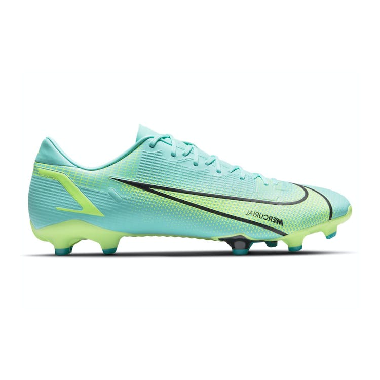 Image of Nike Mercurial Vapor 14 Academy FG MG Dynamic Turquoise Lime Glow