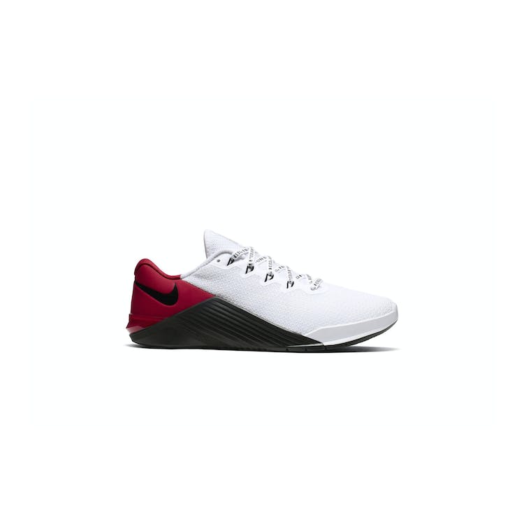 Image of Nike Metcon 5 White University Red