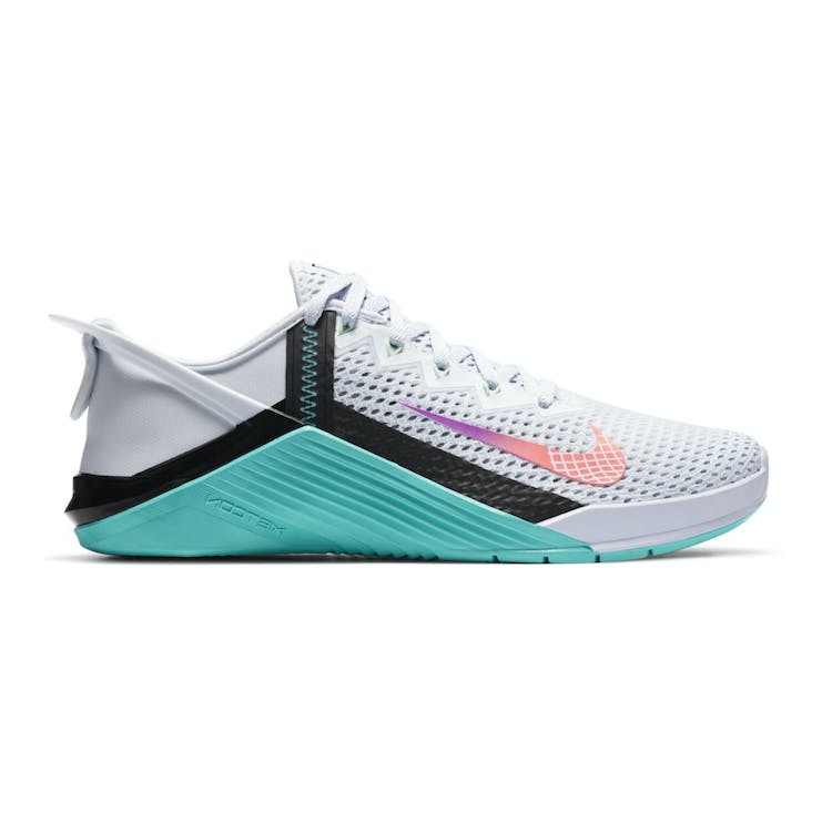 Image of Nike Metcon 6 Flyease Grey Oracle Aqua (W)