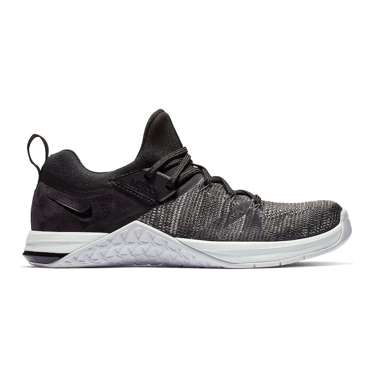Image of Nike Metcon Flyknit 3 Black Matte Silver (W)