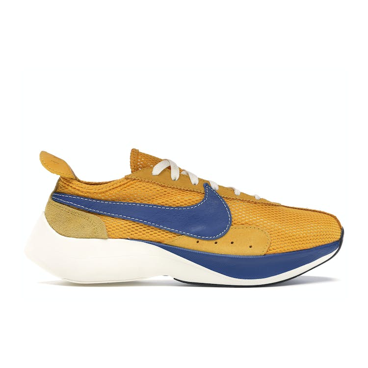 Image of Nike Moon Racer Yellow Ochre Gym Blue