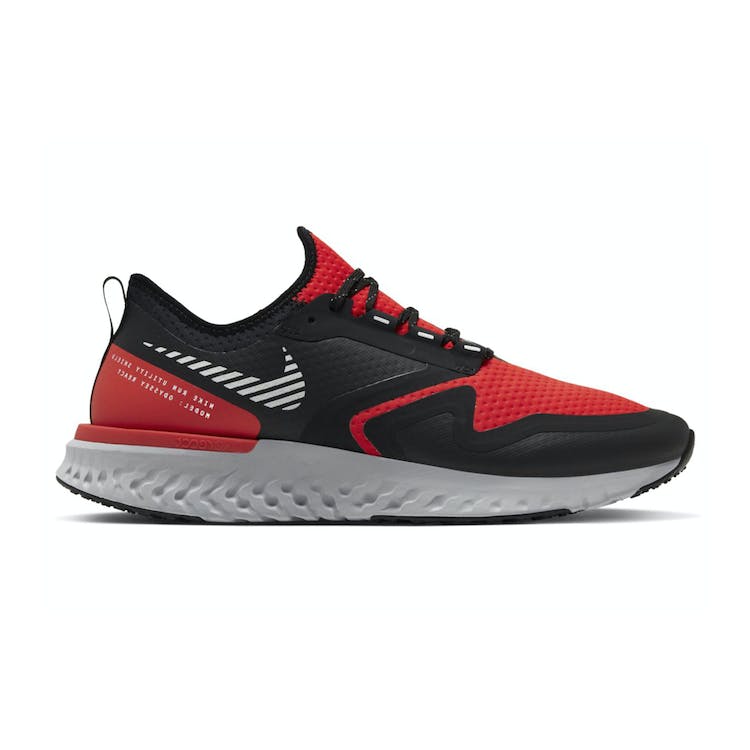 Image of Nike Odyssey React 2 Shield Habenero Red Black