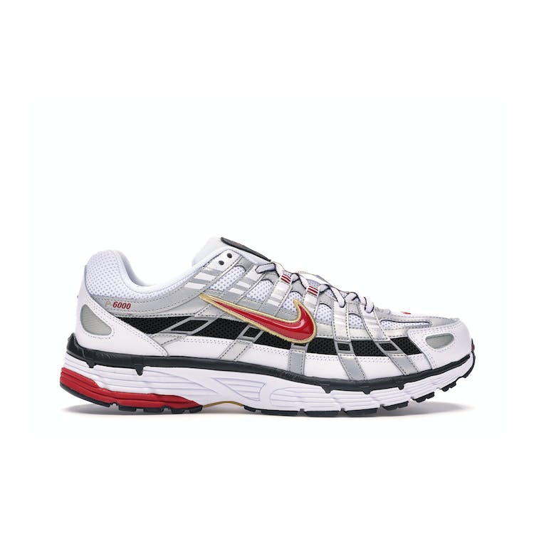 Image of Nike P-6000 White Gold Red (W)