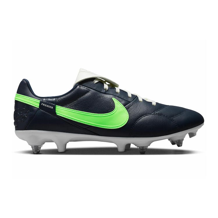Image of Nike Premier 3 SG-PRO Anti-Clog Traction Obsidian Rage Green