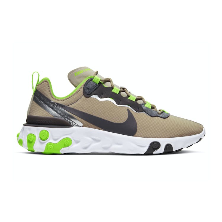 Image of Nike React Element 55 Lime Green