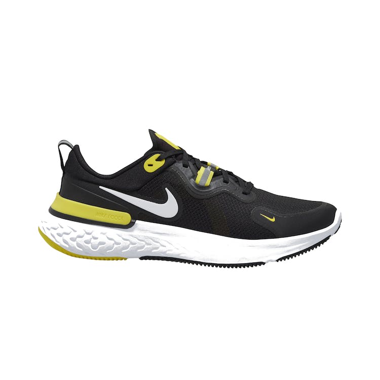 Image of Nike React Miler Black Yellow