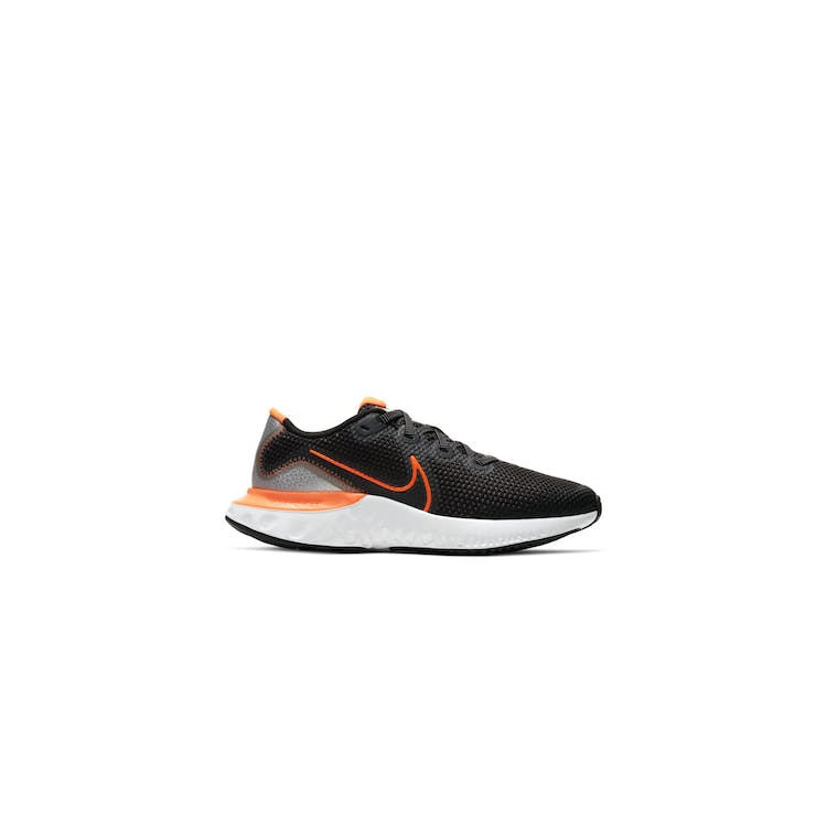 Image of Nike Renew Run Black Total Orange (GS)