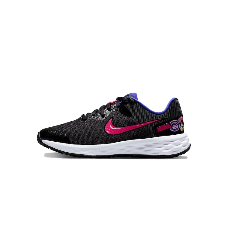 Image of Nike Revolution 6 SE Black Pink (GS)