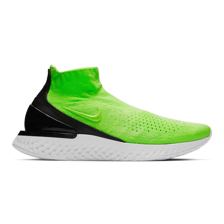 Image of Nike Rise React Flyknit Lime Blast
