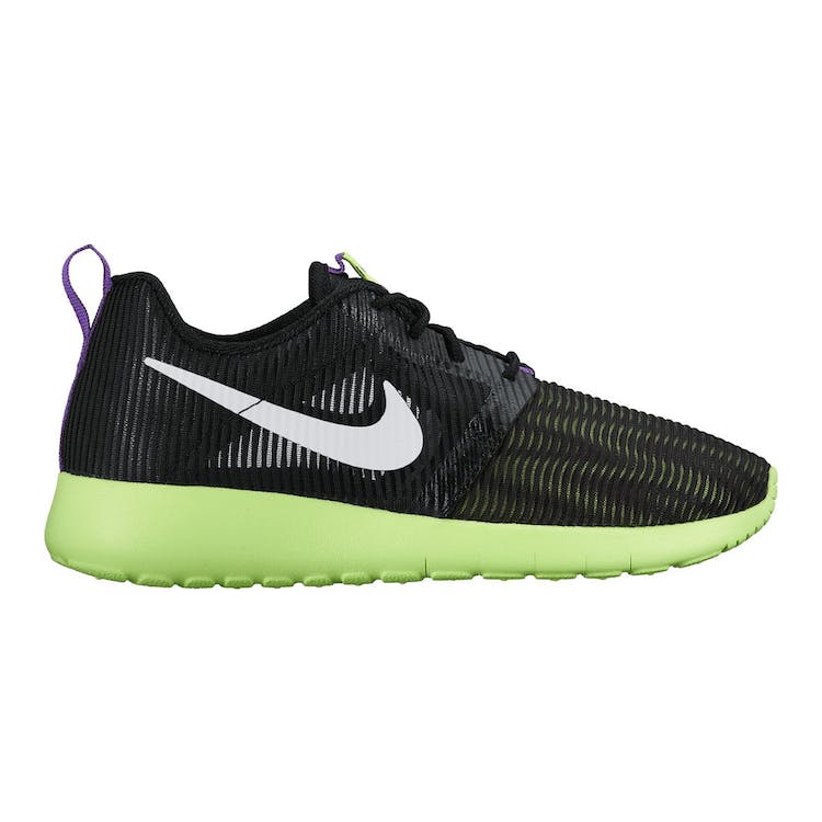 Image of Nike Roshe One Flight Weight Black Ghost Green (GS)