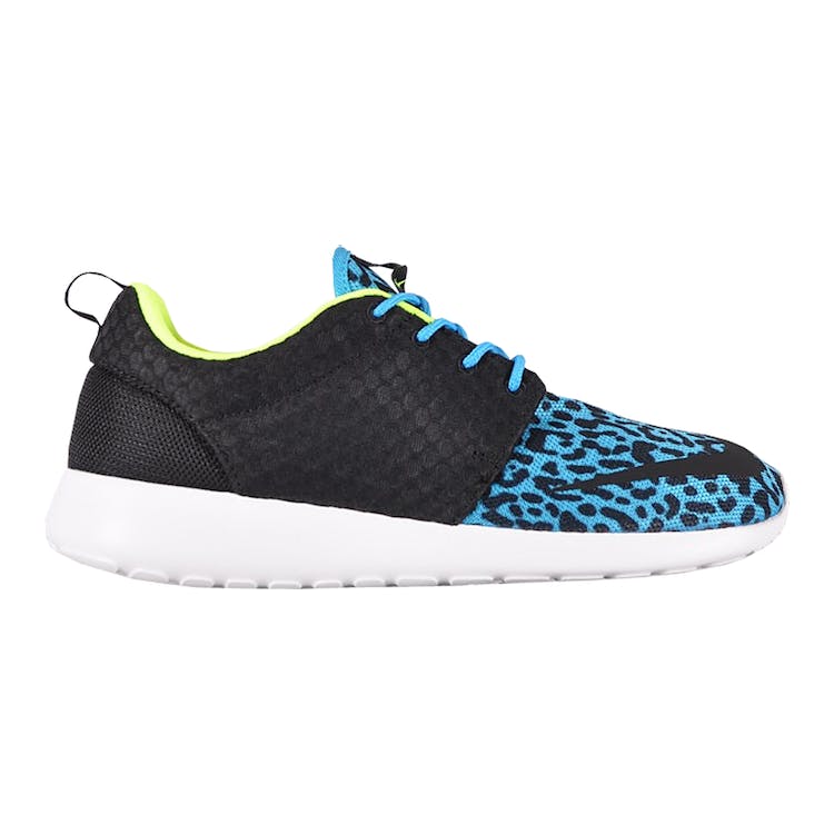 Image of Nike Roshe Run FB Blue Leopard