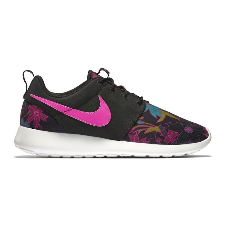 Image of Nike Roshe Run Floral Print Pink Foil