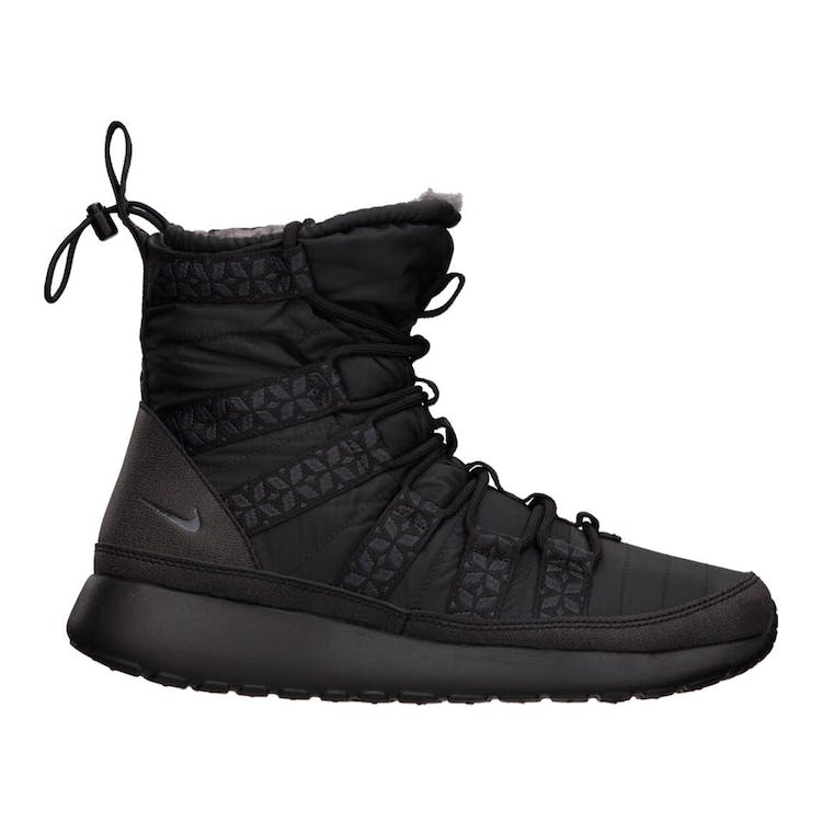 Image of Nike Roshe Run Hi Sneakerboot Black (W)