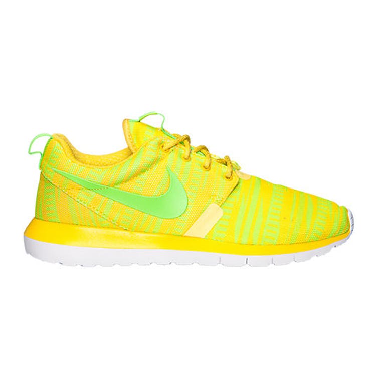 Image of Nike Roshe Run NM Breathe Chrome Yellow Electric Green