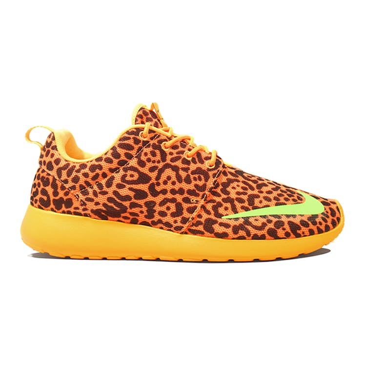 Image of Nike Roshe Run Orange Leopard