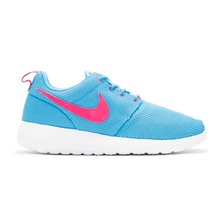 Image of Nike Roshe Run (Test) Vivid Blue Vivid Pink (GS)