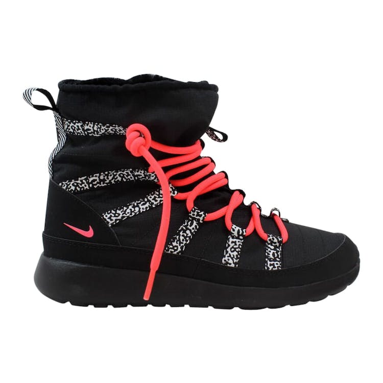 Image of Nike Rosherun Hi Sneakerboot Black (GS)