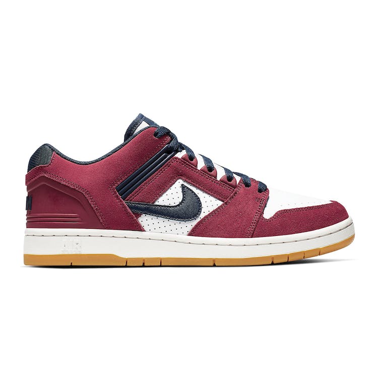 Image of Nike SB Air Force 2 Low Team Red Obsidian