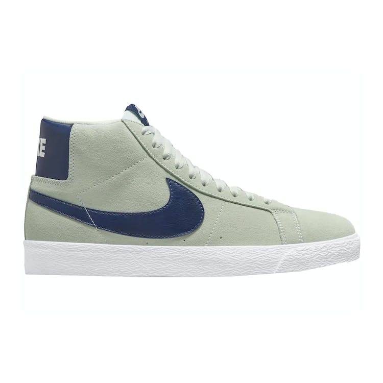 Image of Nike SB Blazer Mid Barely Green
