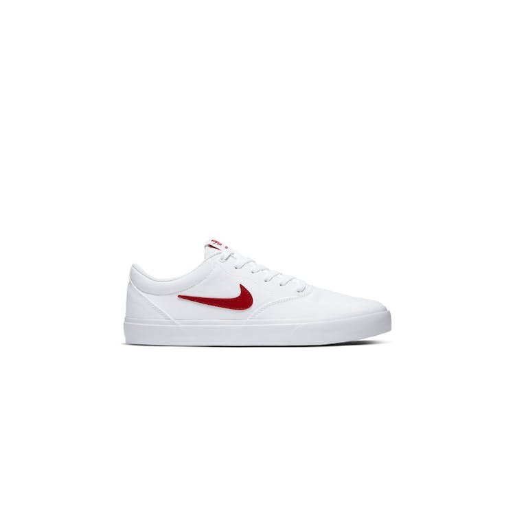 nike sb charge white and red