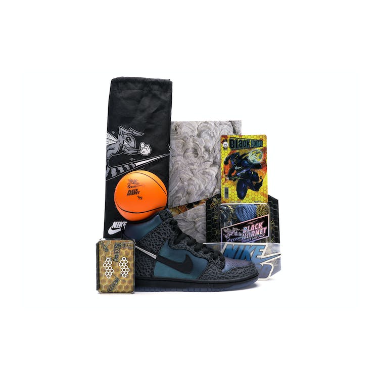 Image of Nike SB Dunk High Black Sheep Hornet (Special Packaging)