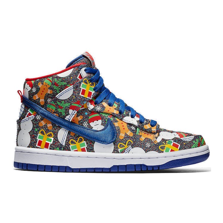 Image of Concepts x Nike SB Dunk Pro High GS Ugly Christmas Sweater 2017