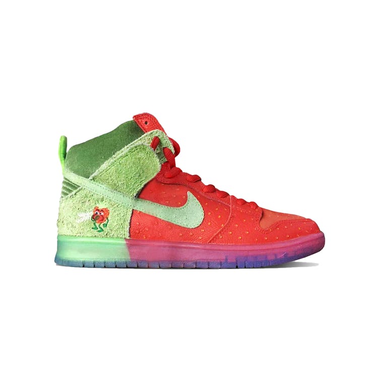 Image of Nike SB Dunk High Strawberry Cough