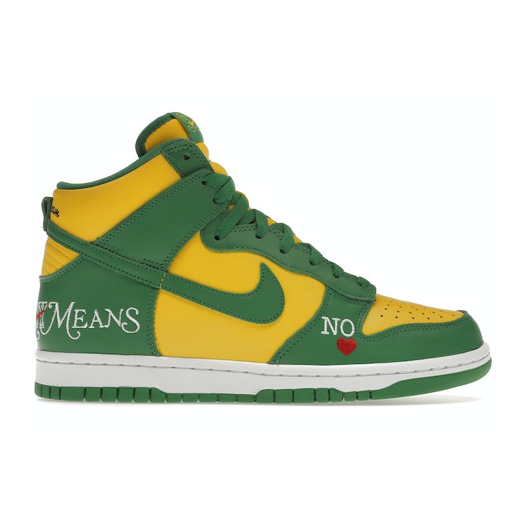 Image of Nike SB Dunk High Supreme By Any Means Brazil