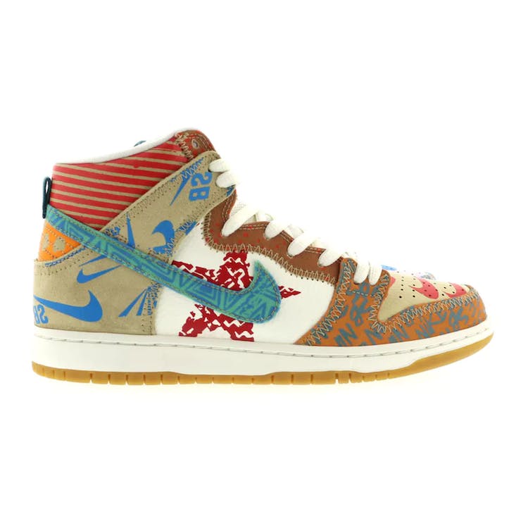 Image of Thomas Campbell x Nike SB Dunk High What The