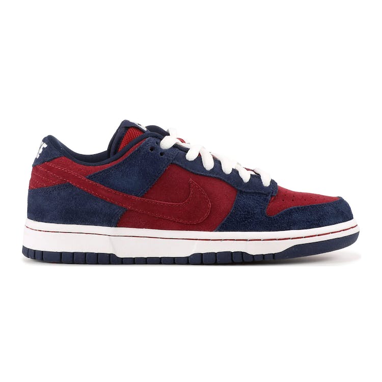 Image of Nike SB Dunk Low Obsidian Team Red
