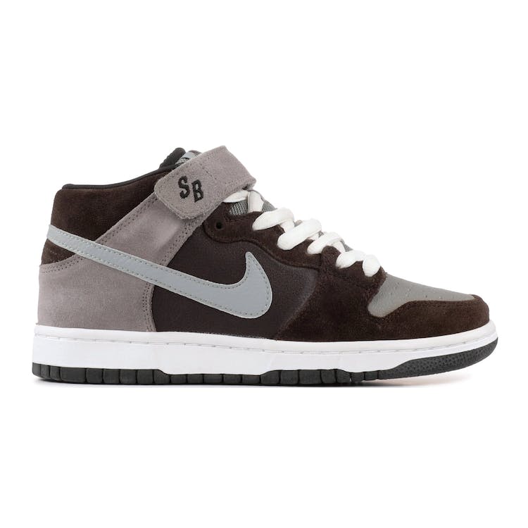Image of Nike SB Dunk Mid Cappuccino Silver