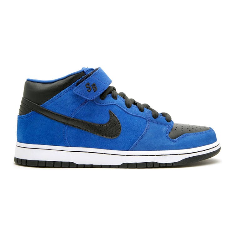 Image of Nike SB Dunk Mid Royal Blue Black