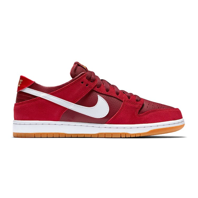 Image of Nike SB Zoom Dunk Low Track Red