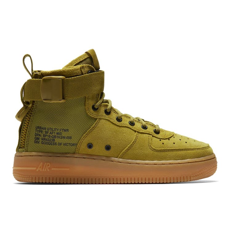 Image of Nike SF Air Force 1 Mid Desert Moss (GS)
