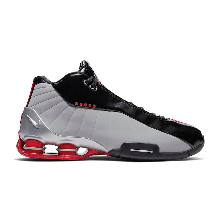 Image of Nike Shox BB4 Black Cement Red
