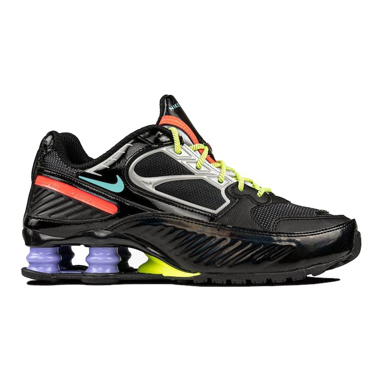 Image of Nike Shox Enigma Black Red Volt (W)