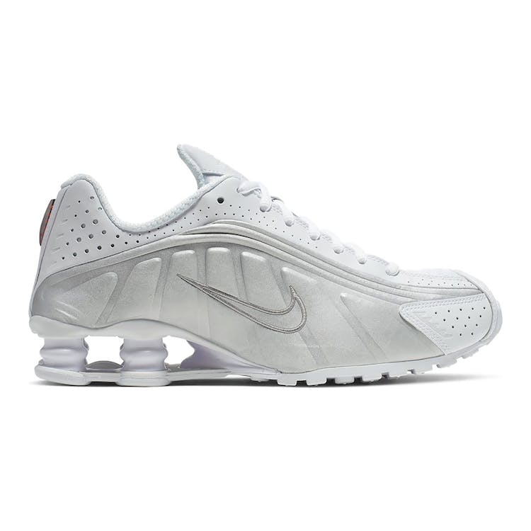 Image of Nike Shox R4 White Metallic (W)