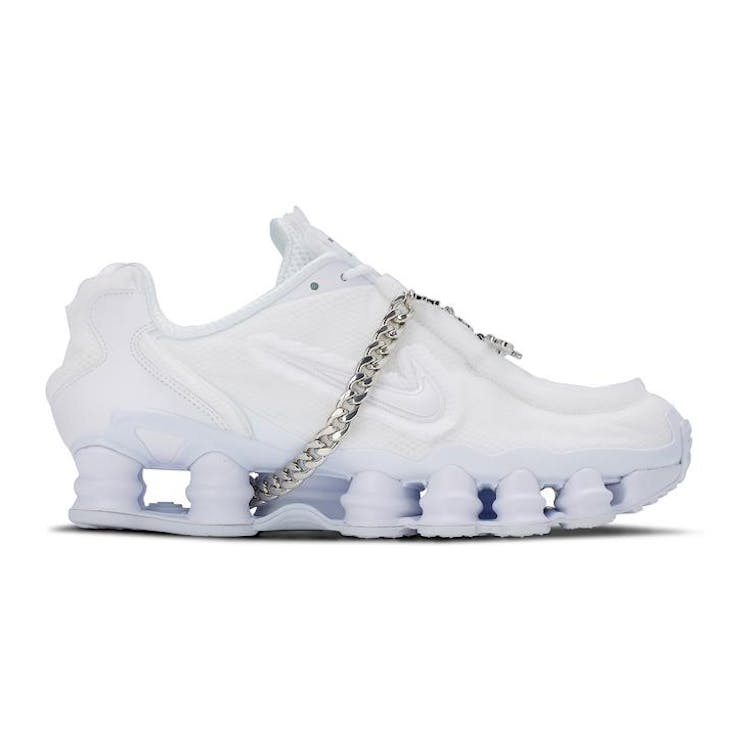 Image of Nike Shox TL Comme des Garcons White (W)
