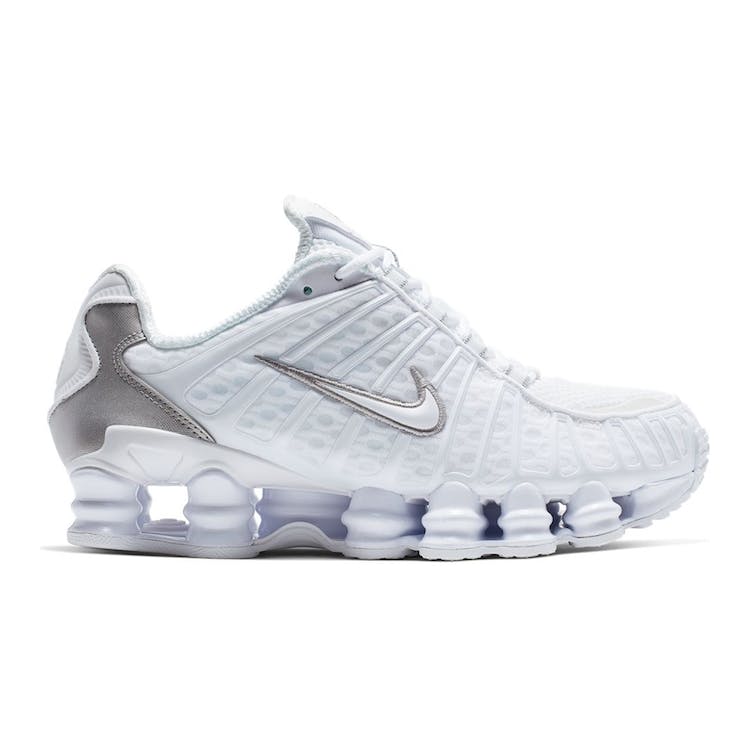 Image of Nike Shox TL White Metallic Silver (W)