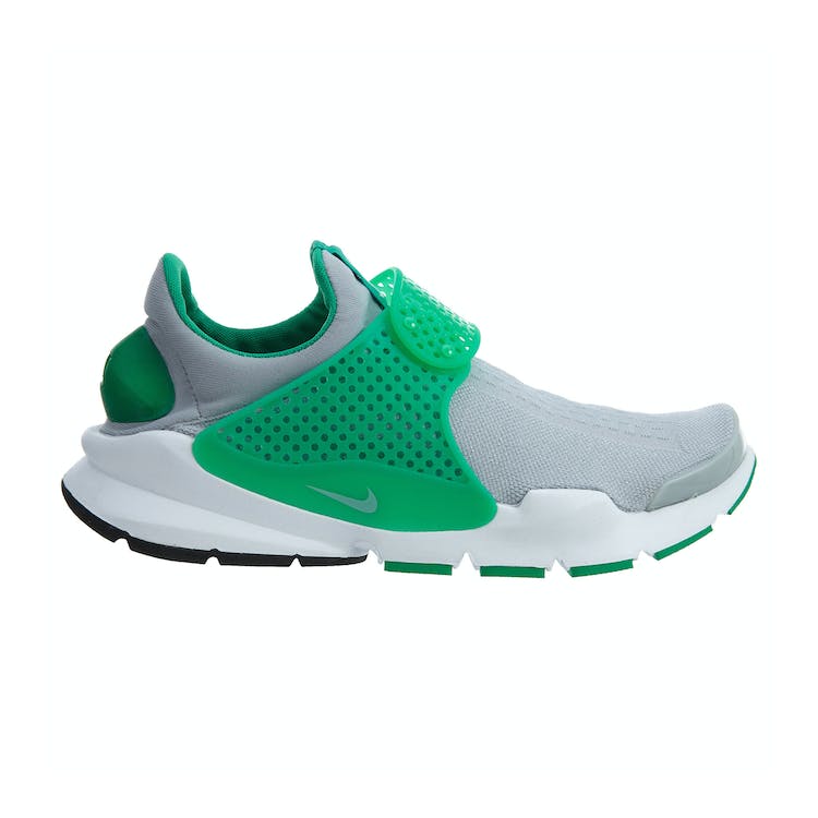 Image of Nike Sock Dart Kjcrd Wolf Grey/Green