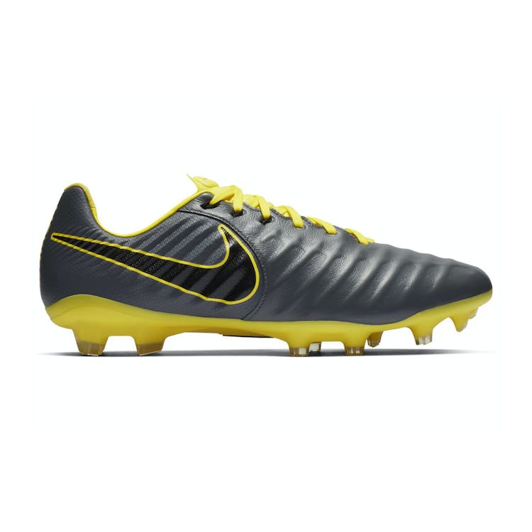 Image of Nike Tiempo Legend 7 Pro FG Dark Grey Opti Yellow