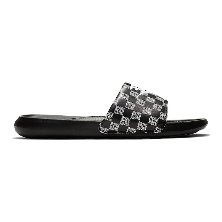 Image of Nike Victori One Slide Just Do It Checkerboard