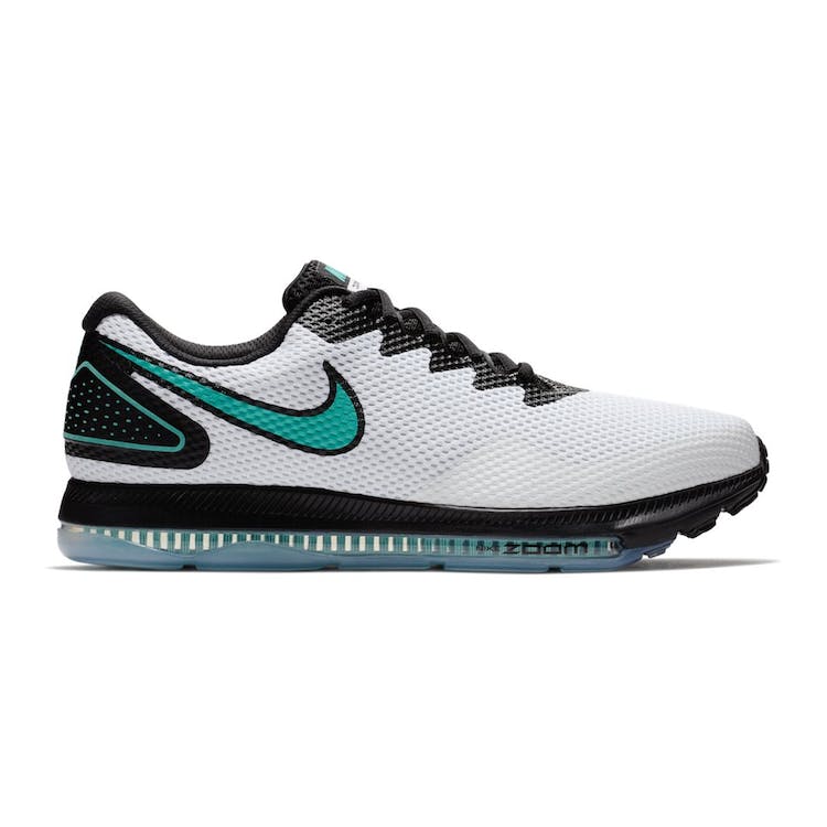 Image of Nike Zoom All Out Low 2 White Clear Jade Black