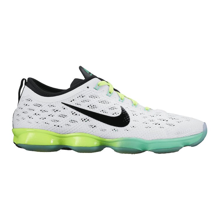 Image of Nike Zoom Fit Agility White Black Green Glow Volt (W)