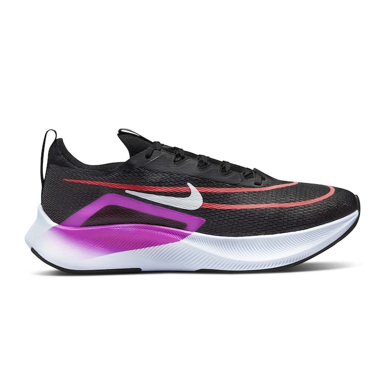 Image of Nike Zoom Fly 4 Black Violet Crimson