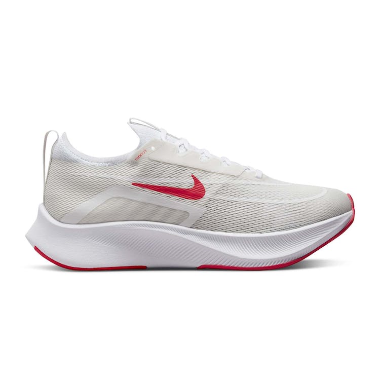 Image of Nike Zoom Fly 4 Platinum Tint Siren Red