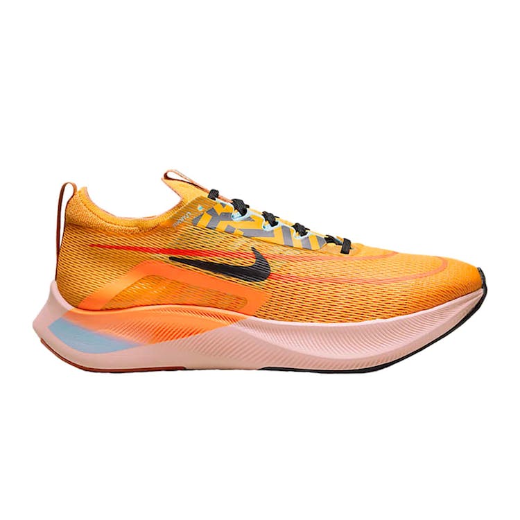 Image of Nike Zoom Fly 4 University Gold Magma Orange