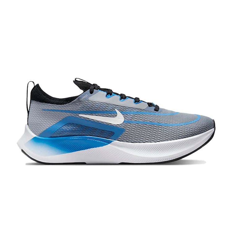 Image of Nike Zoom Fly 4 Wolf Grey Photo Blue