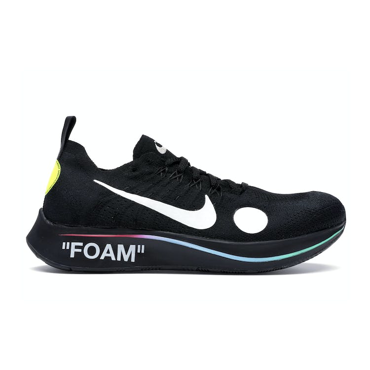 Image of OFF-WHITE x Nike Zoom Fly Mercurial Flyknit Black